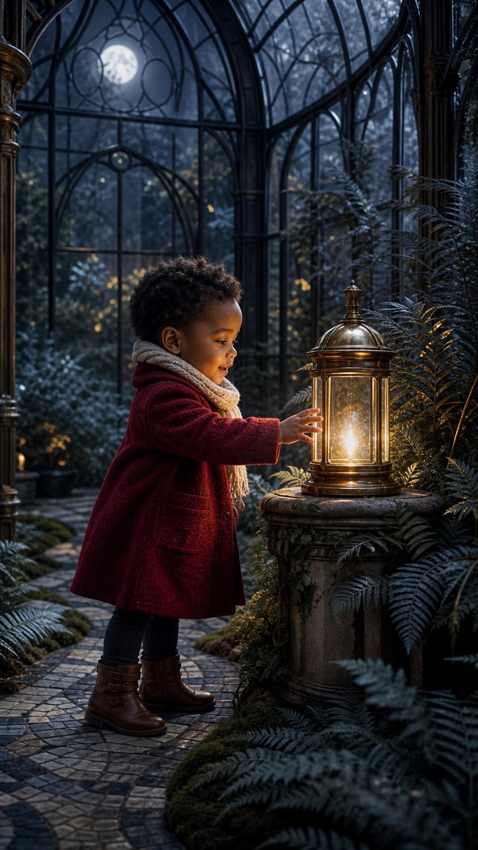 Cinematic Baby Story family portrait example