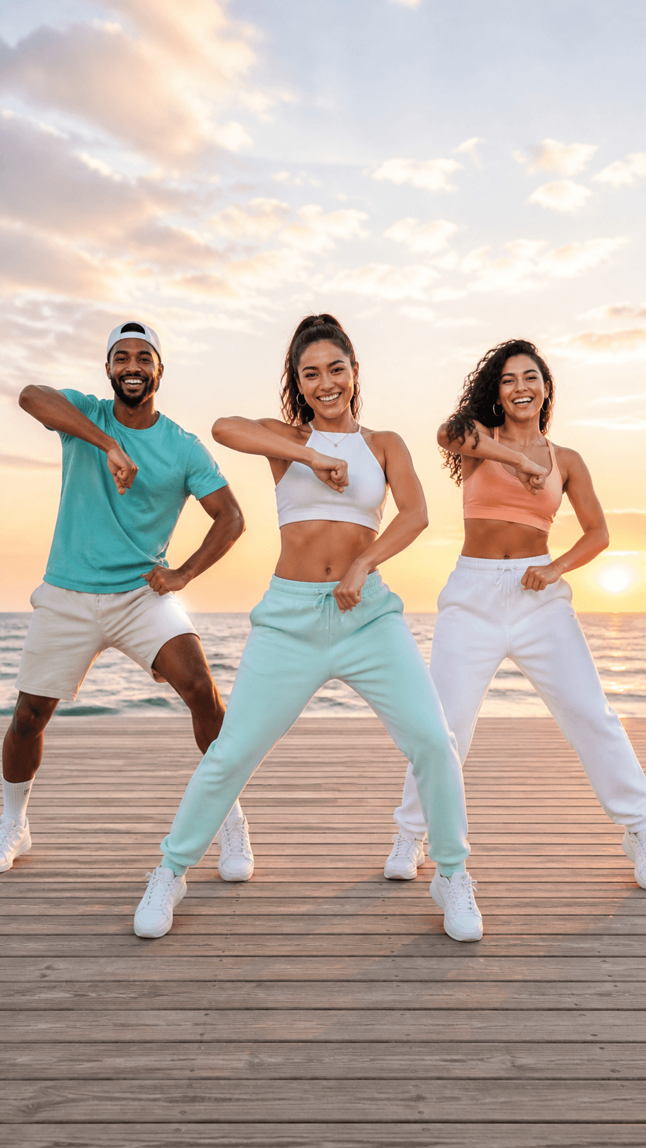 Viral Group Dance family portrait example