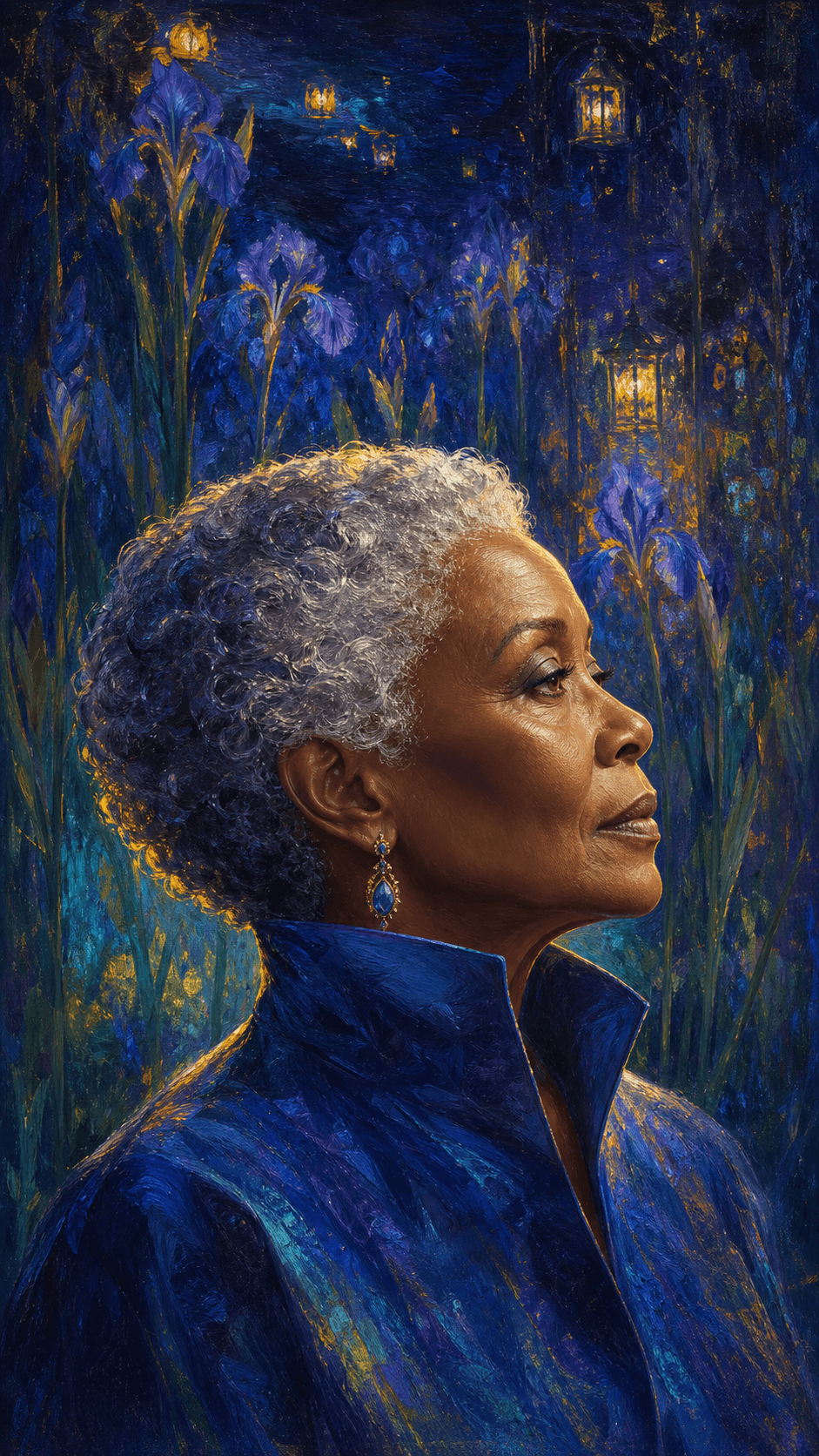 Painting Style + Portrait family portrait example