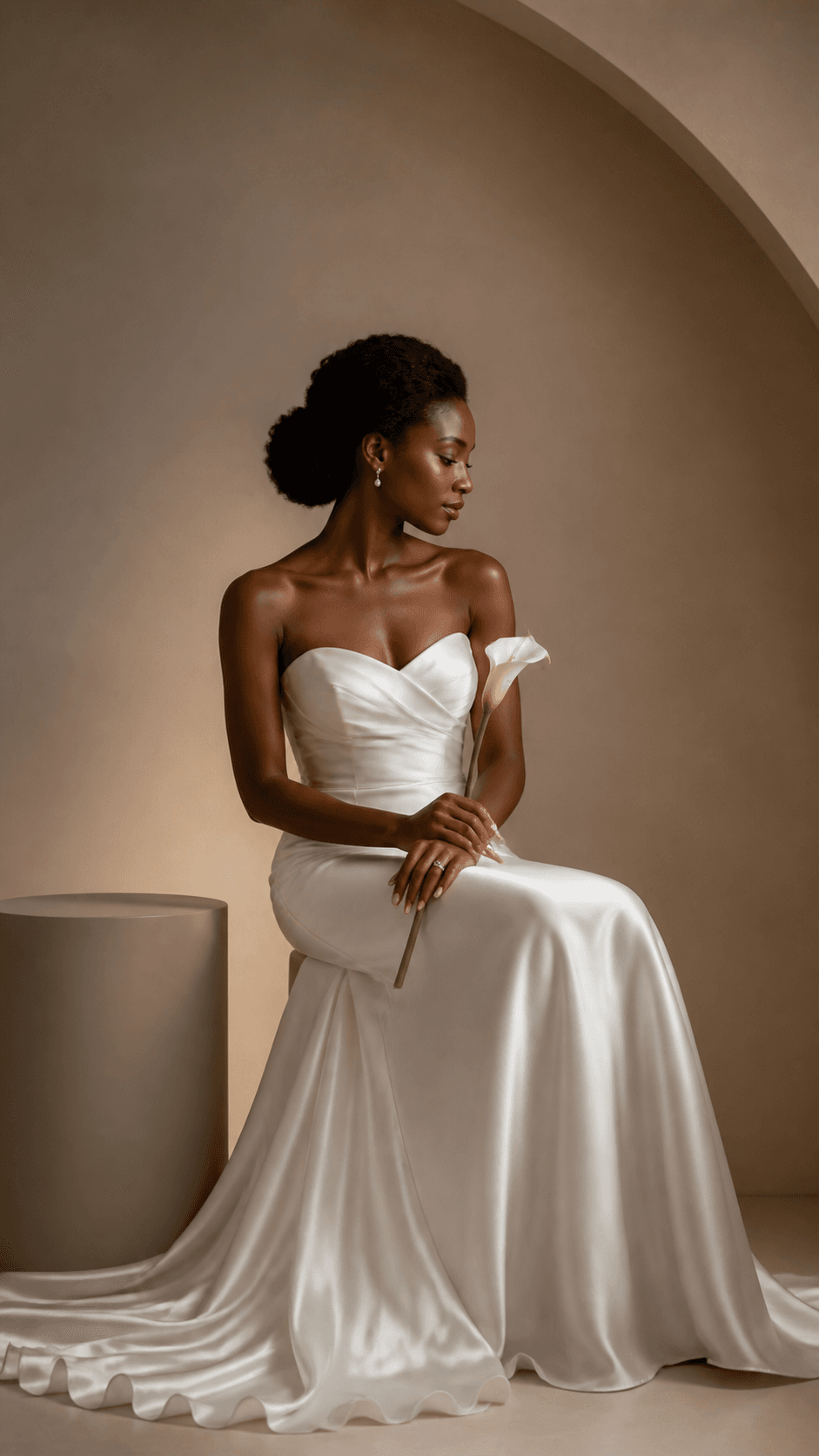 Studio Bridal Portrait family portrait example