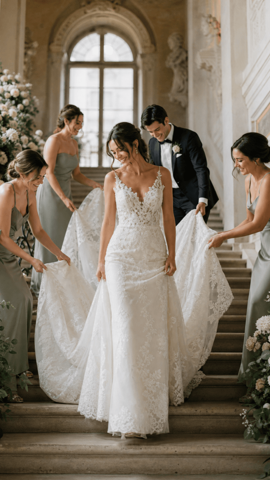 Wedding Highlight Reel family portrait example