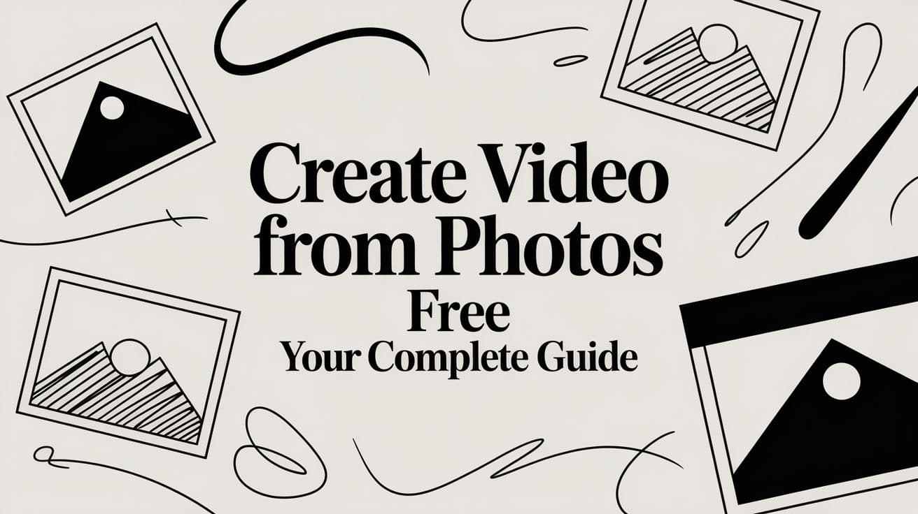 Create Video From Photos Free: Your Complete Guide