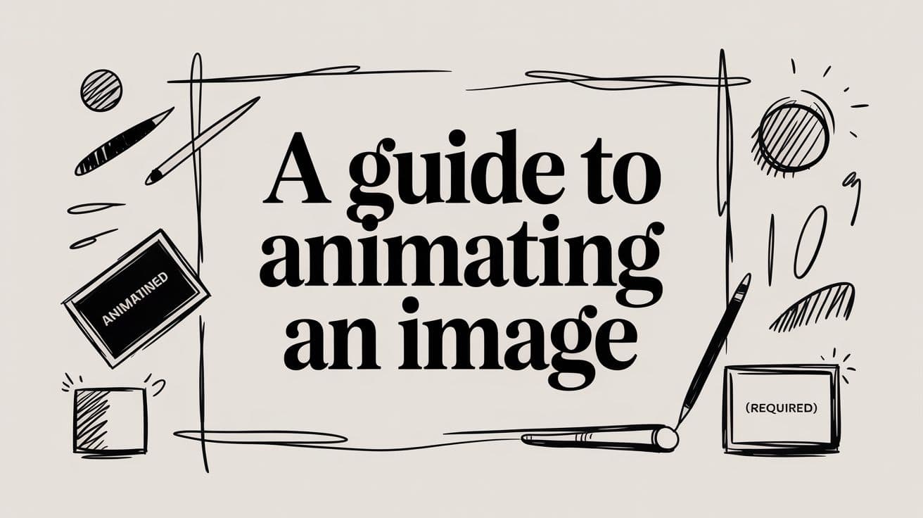 Bilder animieren: Der komplette Guide von GIF bis KI