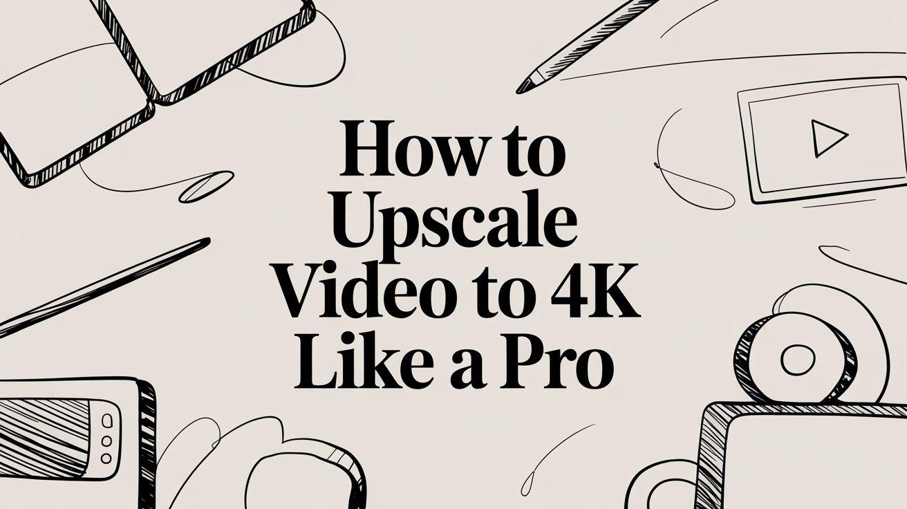 Как улучшить качество видео до 4K: полное руководство по апскейлингу