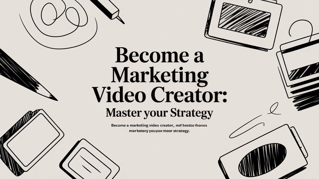 Become a marketing video creator: Master Your Strategy