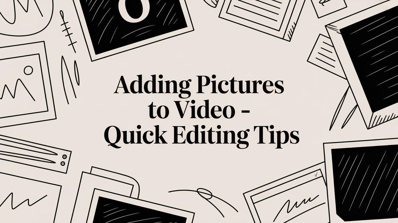 Ajouter des photos à une vidéo : Guide et astuces de montage rapides