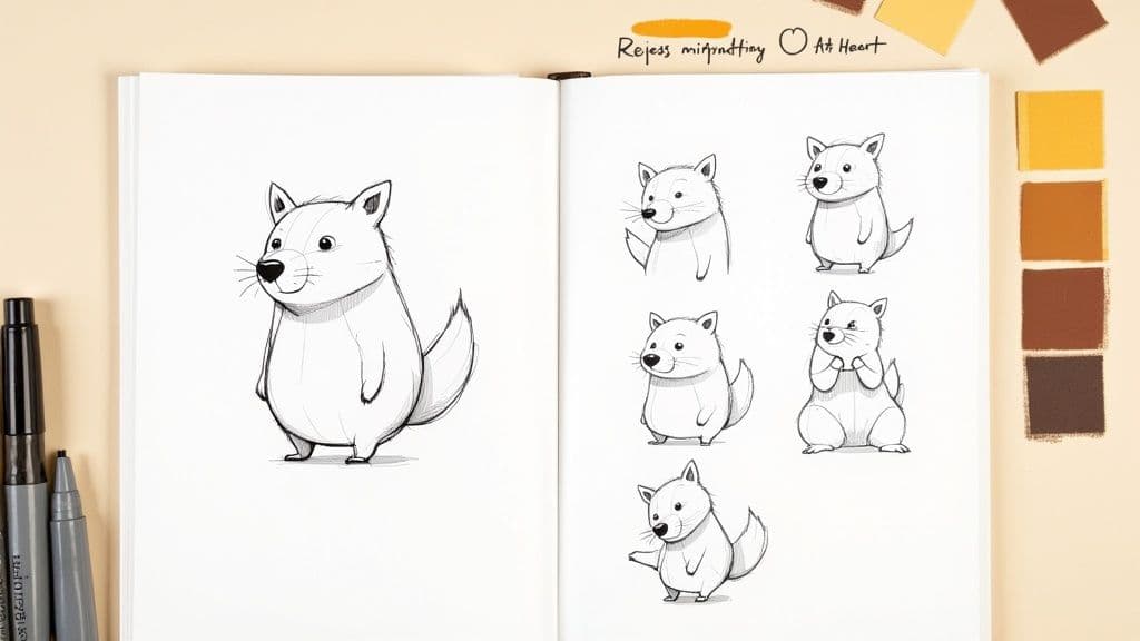 キャラクター作成の5ステップ:初心者でもできる魅力的なキャラデザインのコツ