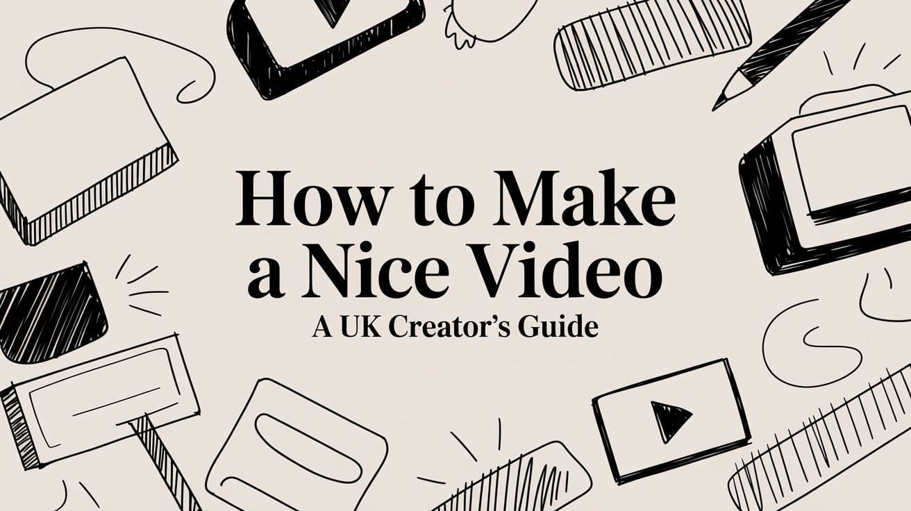 Wie Sie ein professionelles Video erstellen: Ein Leitfaden für Content Creator