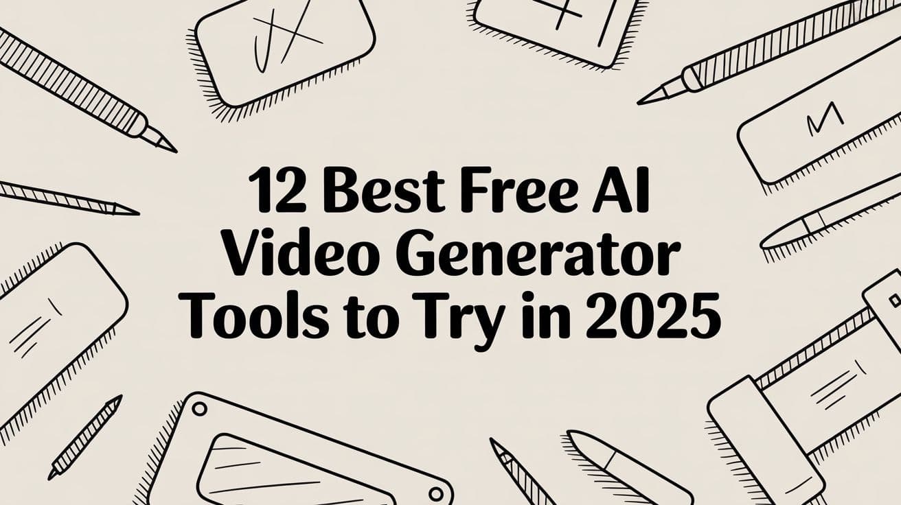 12 Best Free AI Video Generator Tools to Try in 2025