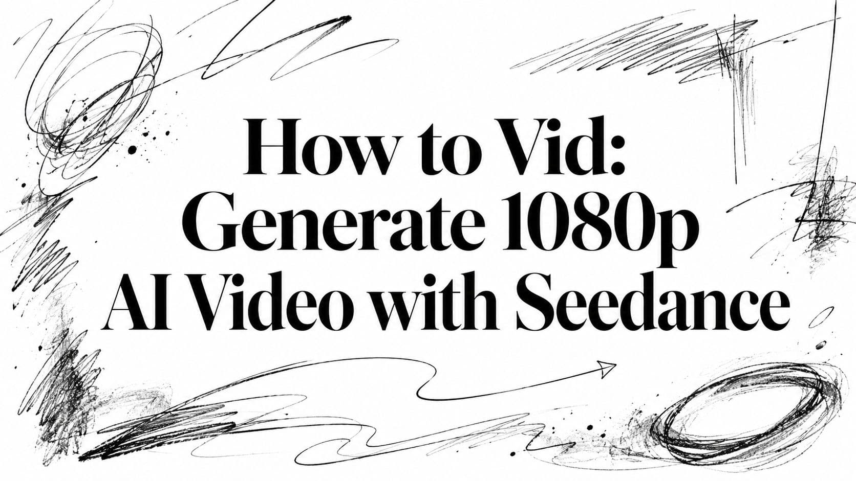 How to Vid: Generate 1080p AI Video with Seedance