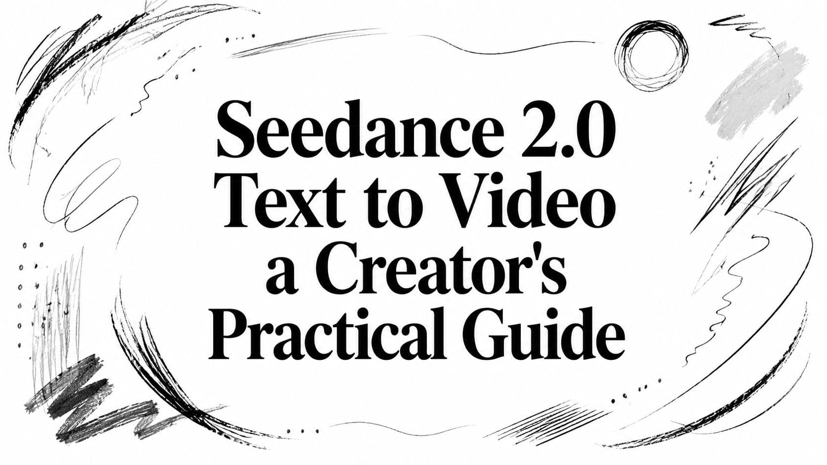 Seedance 2.0 Text to Video a Creator's Practical Guide