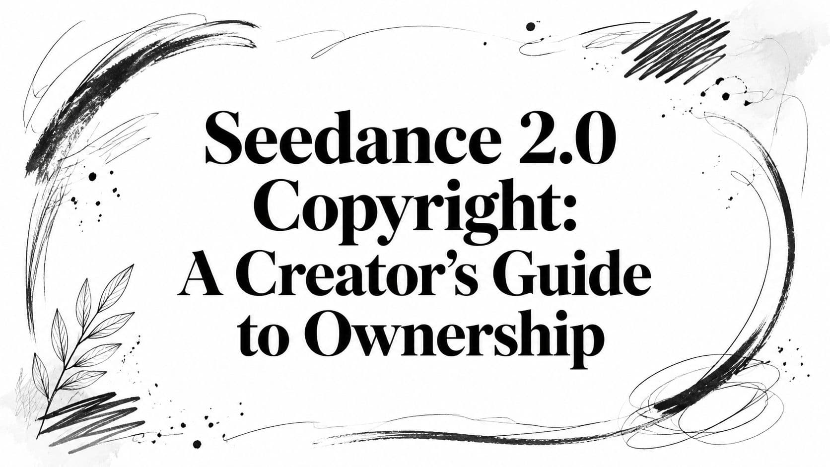 Seedance 2.0 Copyright: A Creator's Guide to Ownership