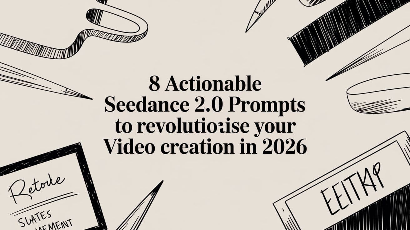 8 действенных промптов Seedance 2.0 для революции в создании видео в 2026 году