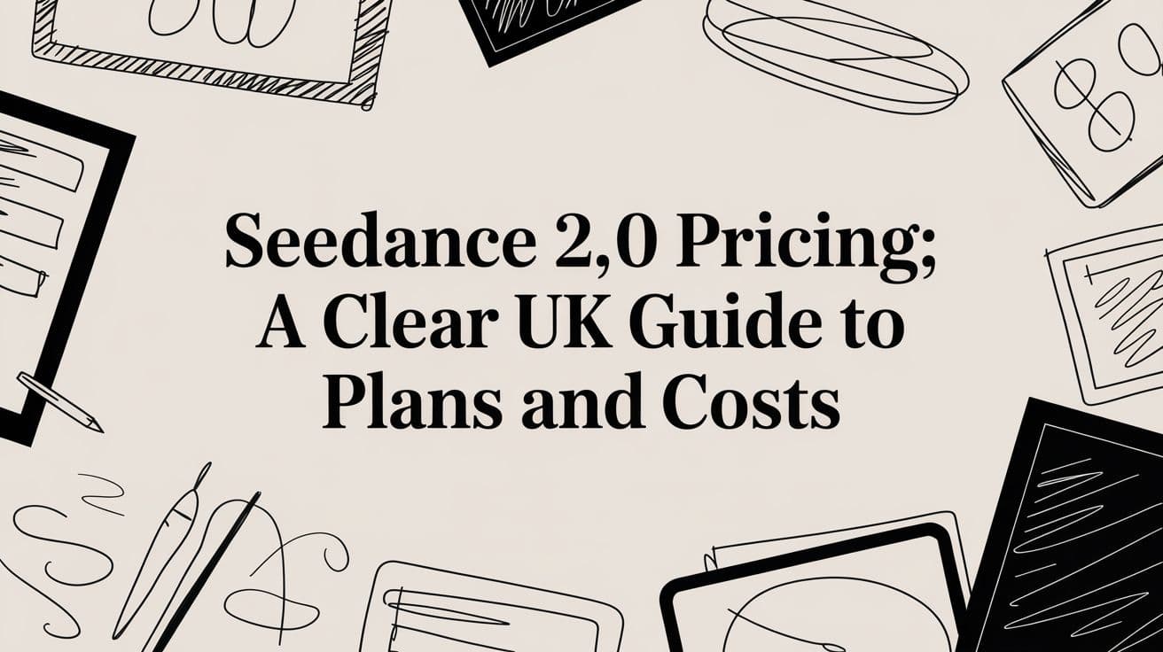 Seedance 2.0 pricing: A Clear UK Guide to Plans and Costs