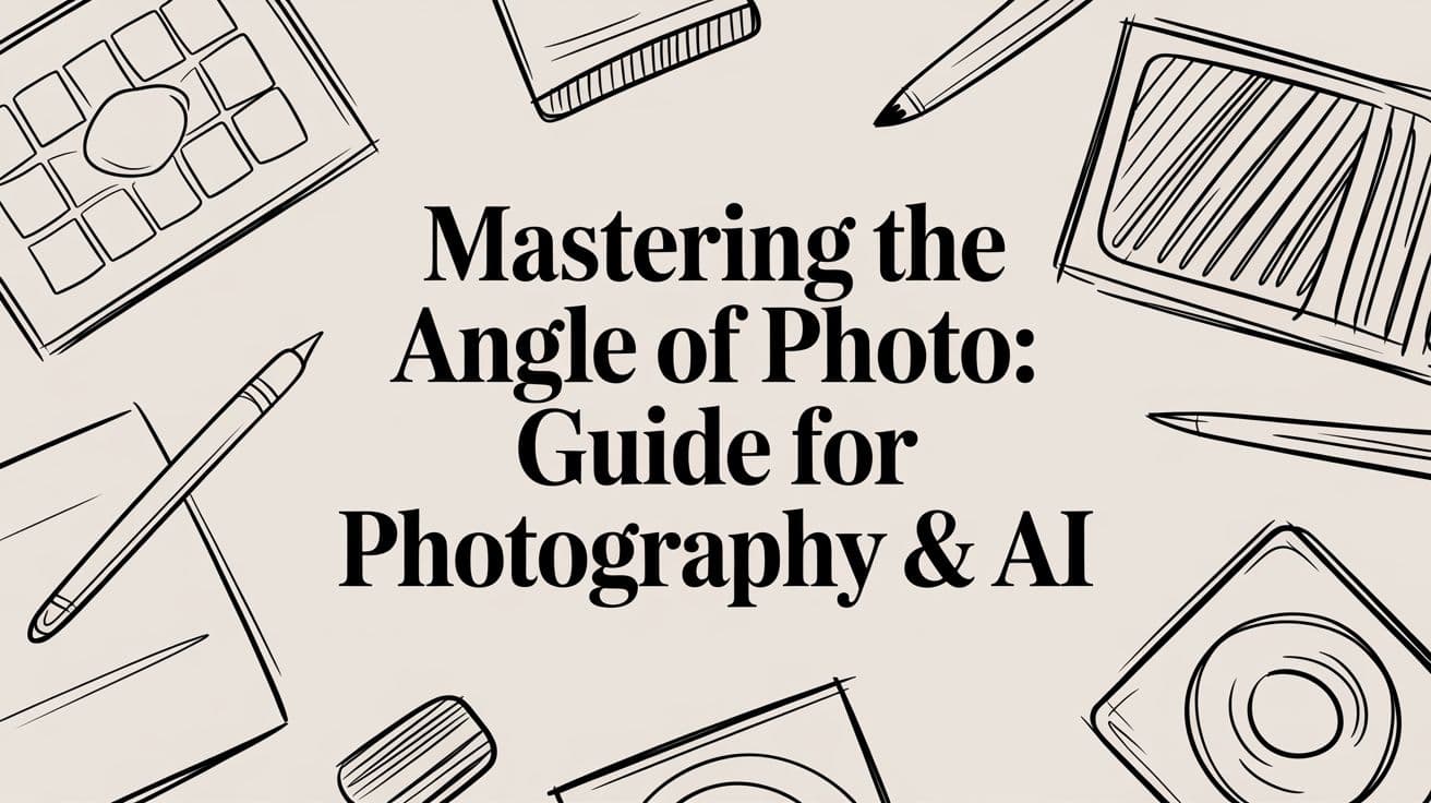 Mastering the Angle of Photo: Guide for Photography & AI