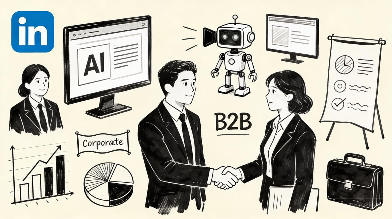 LinkedIn向けAIビデオジェネレーター:2026年ガイド