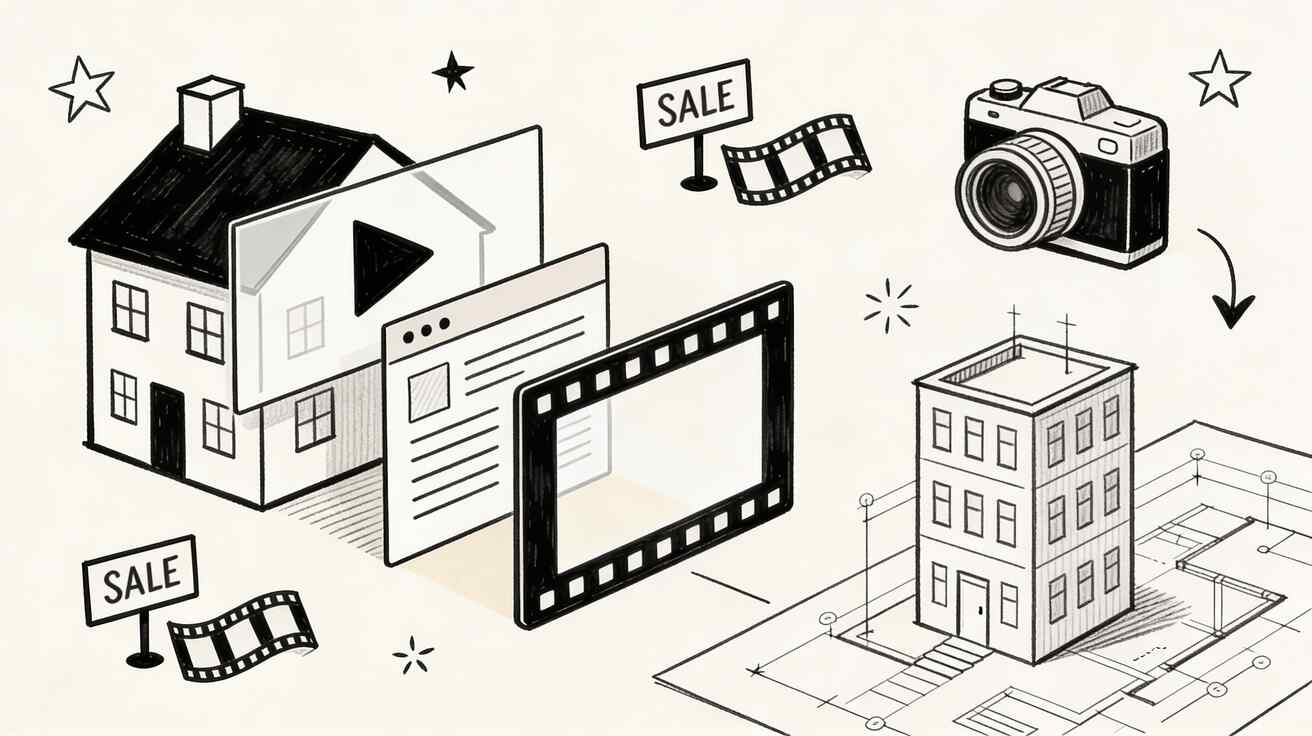 Générateur vidéo IA pour l'immobilier : Créez des vidéos de biens en minutes (2026)