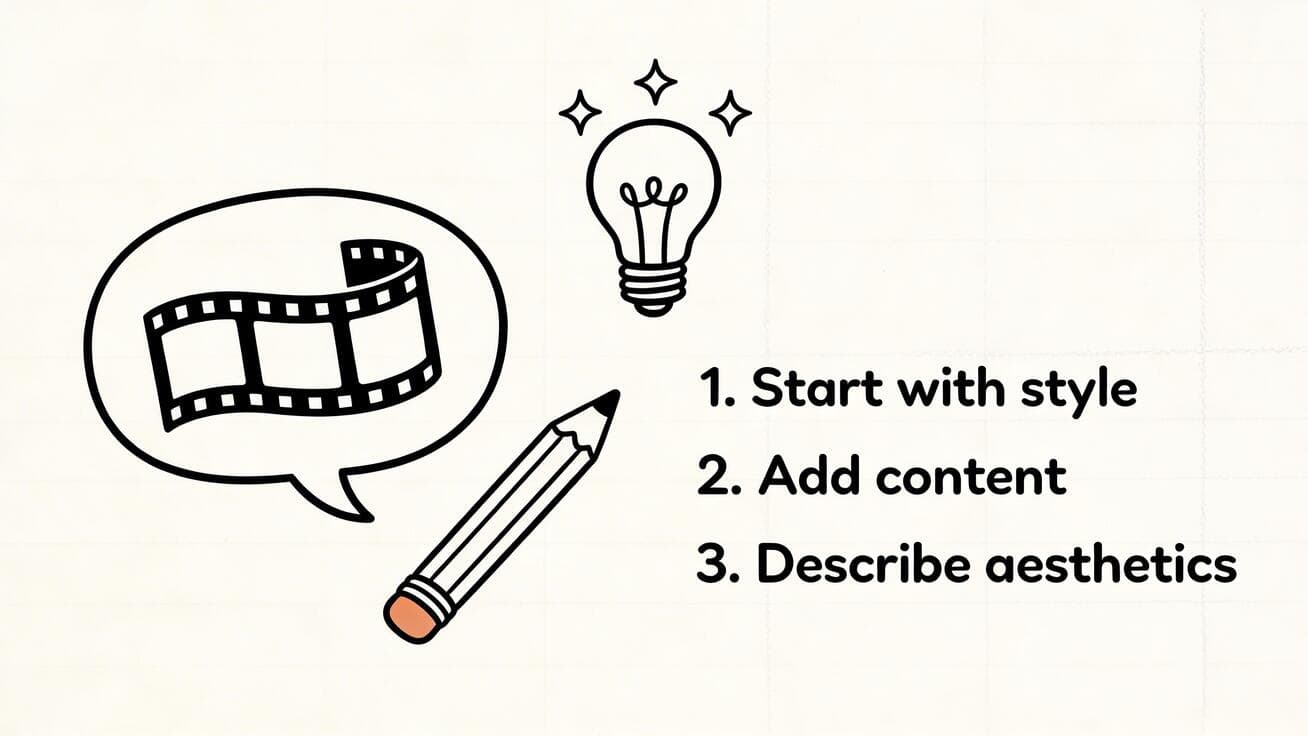 AI Видео Подсказки для Начинающих: От Текста до Кинематографических Кадров (2026)