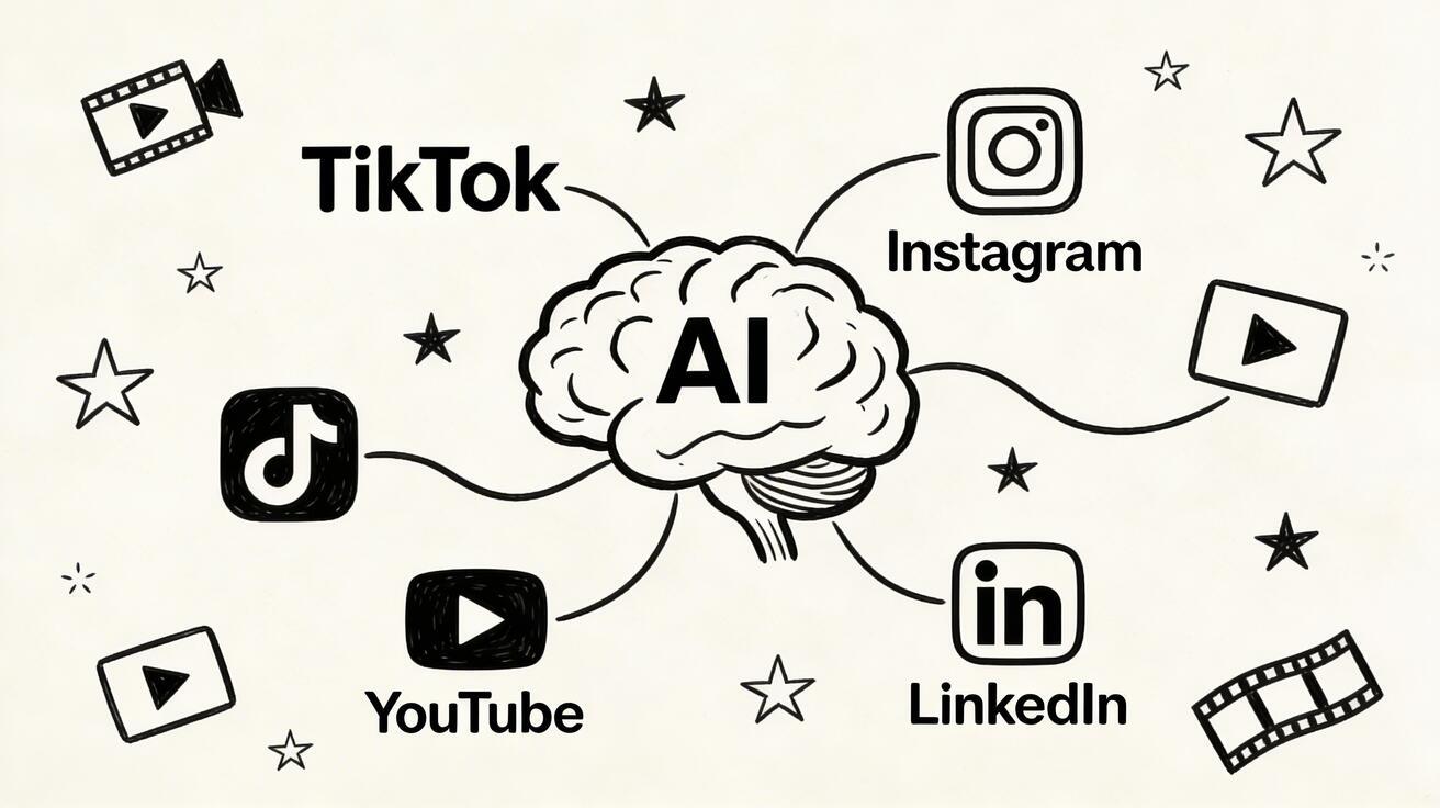 Mejor generador de video con IA para redes sociales 2026: crea contenido viral en minutos