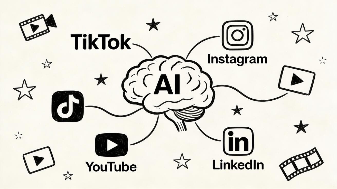 Bester KI-Videogenerator für Social Media 2026: Viralen Content in Minuten erstellen