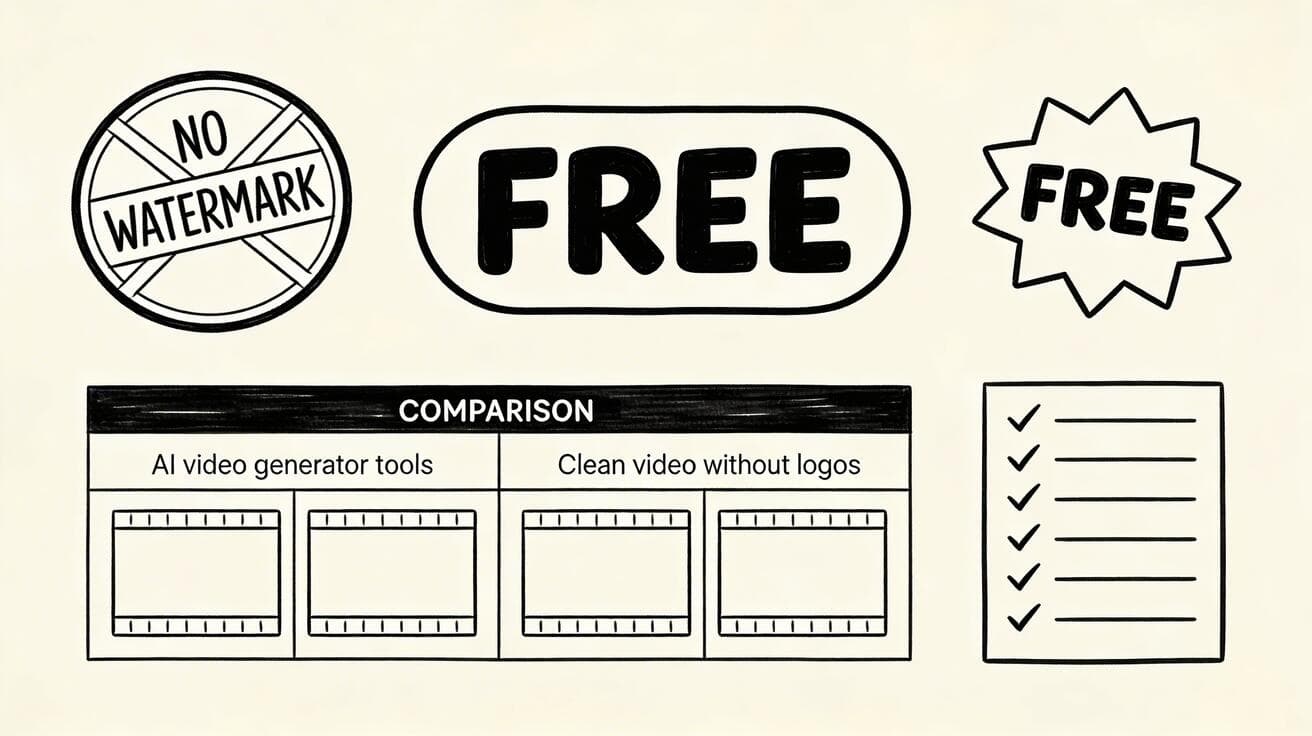 7 beste kostenlose KI-Videogeneratoren ohne Wasserzeichen (2026)