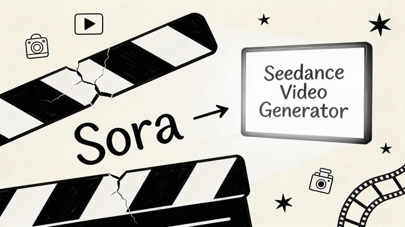 Лучшие альтернативы Sora после закрытия OpenAI Sora (2026)