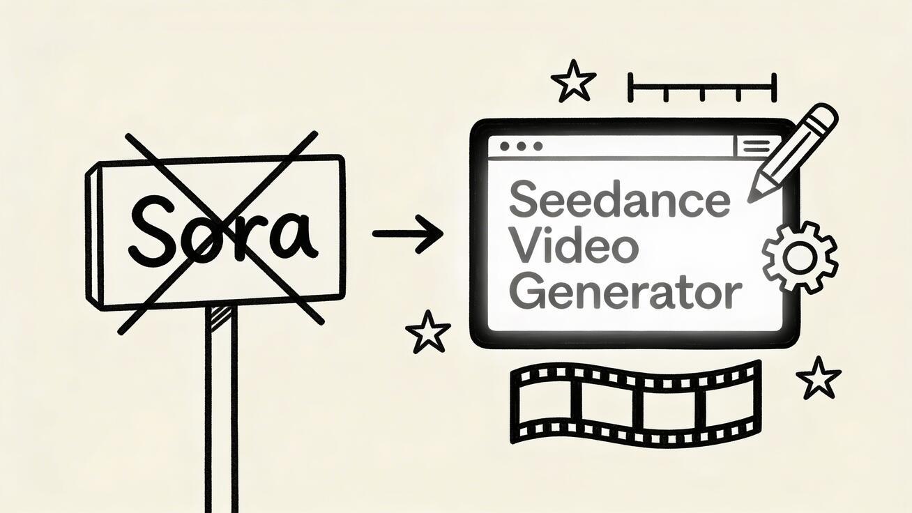 Лучшие альтернативы Sora после закрытия OpenAI Sora (2026)