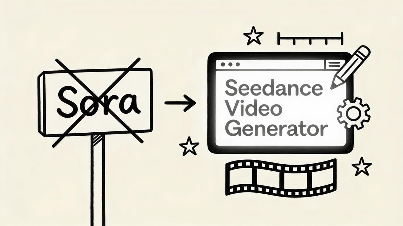 Лучшие альтернативы Sora после закрытия OpenAI Sora (2026)