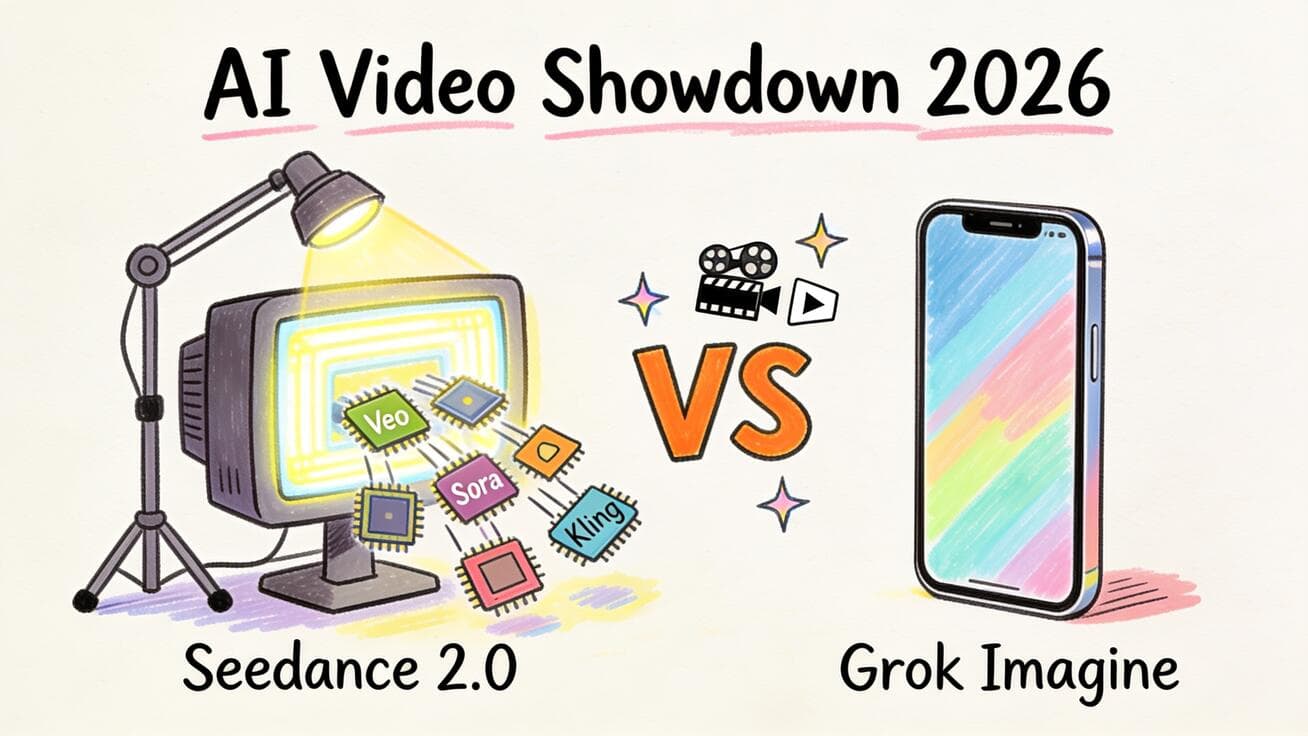 Seedance 2.0 vs Grok Imagine: AI Video Showdown 2026