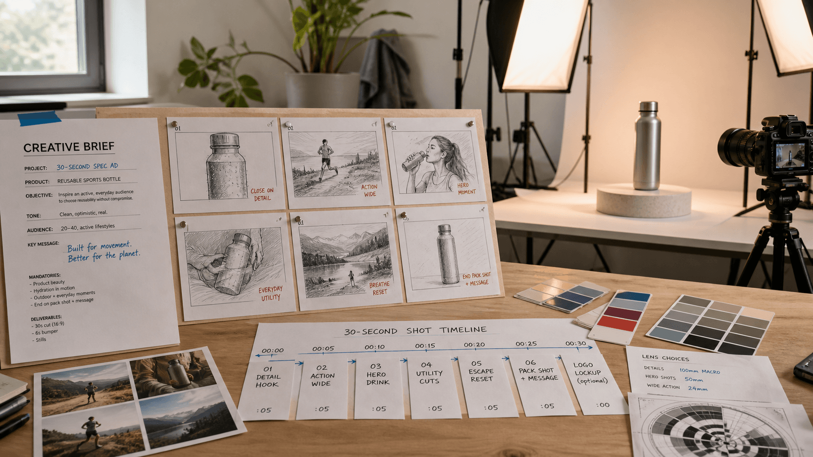 How to Make a Spec Ad with Seedance 2.5: Brief, Prompt, and 30-Second Workflow