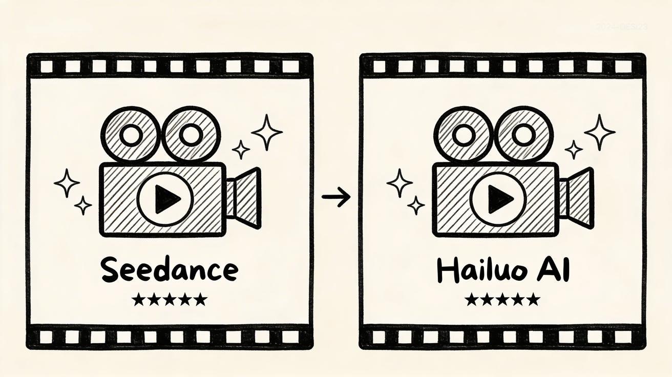 Seedance vs Hailuo AI:2026年哪个AI视频生成器更好?