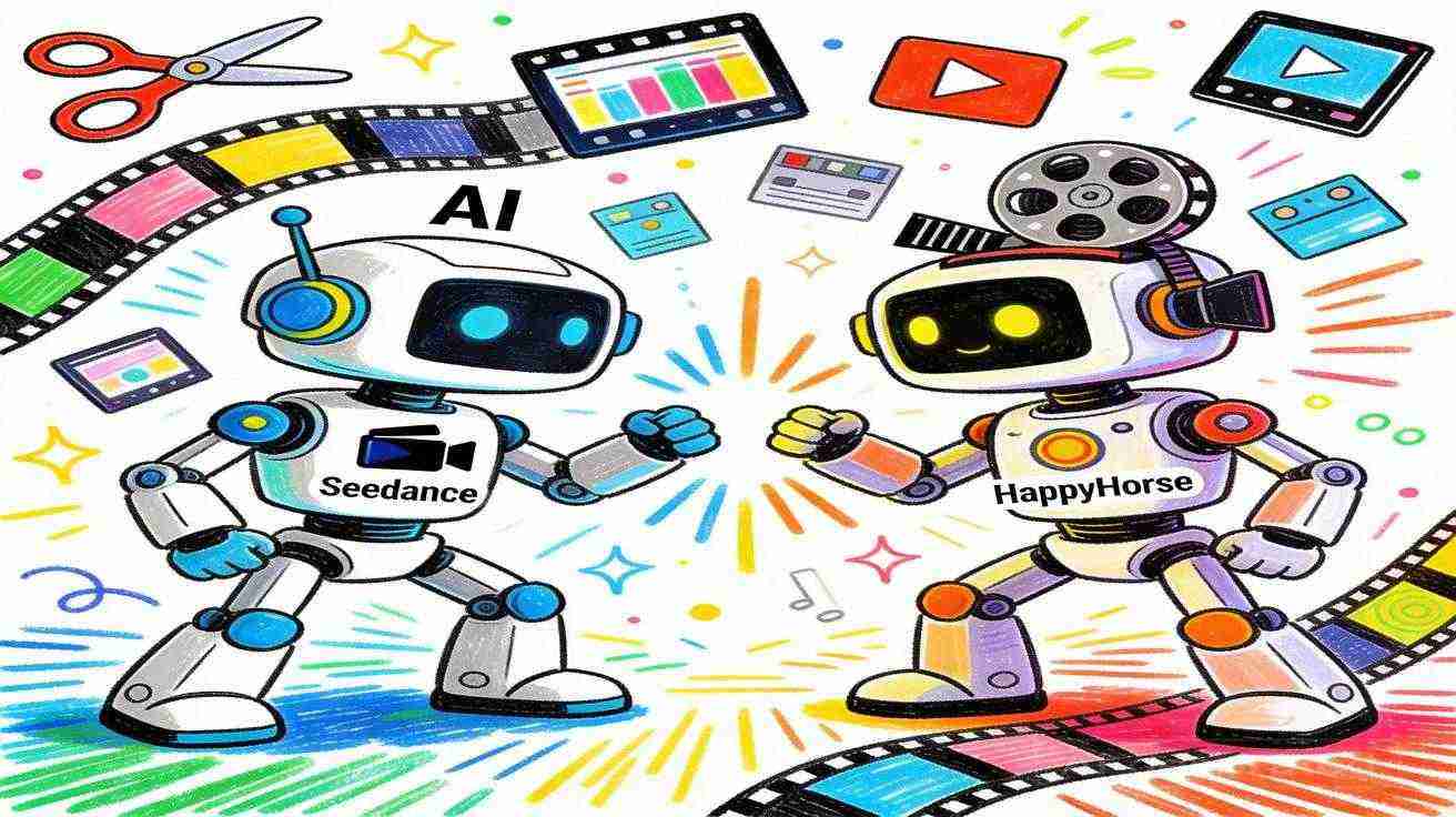 Seedance vs HappyHorse : Quel générateur vidéo IA est le meilleur en 2026 ?