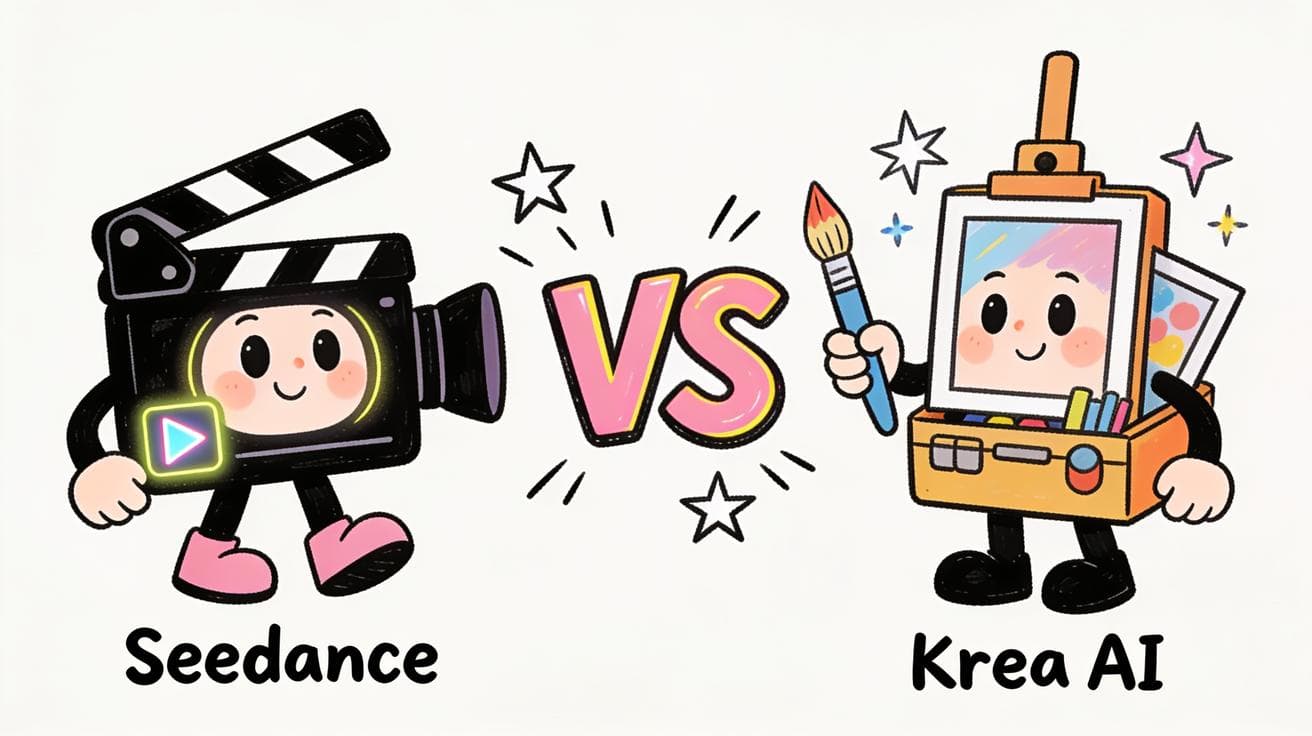 Seedance vs Krea AI: Which AI Video Tool Wins 2026