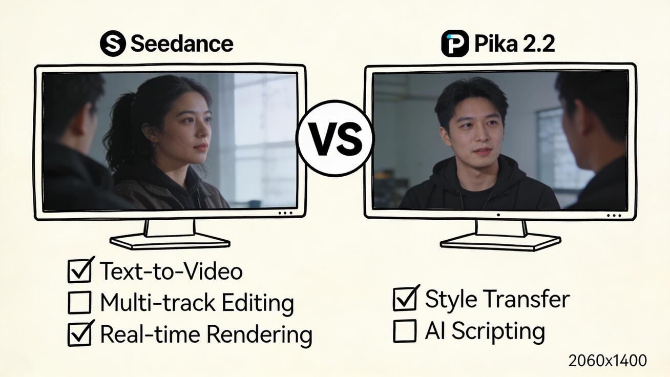Seedance 2.0 vs Pika 2.2 – ¿Qué generador de video con IA gana en 2026?