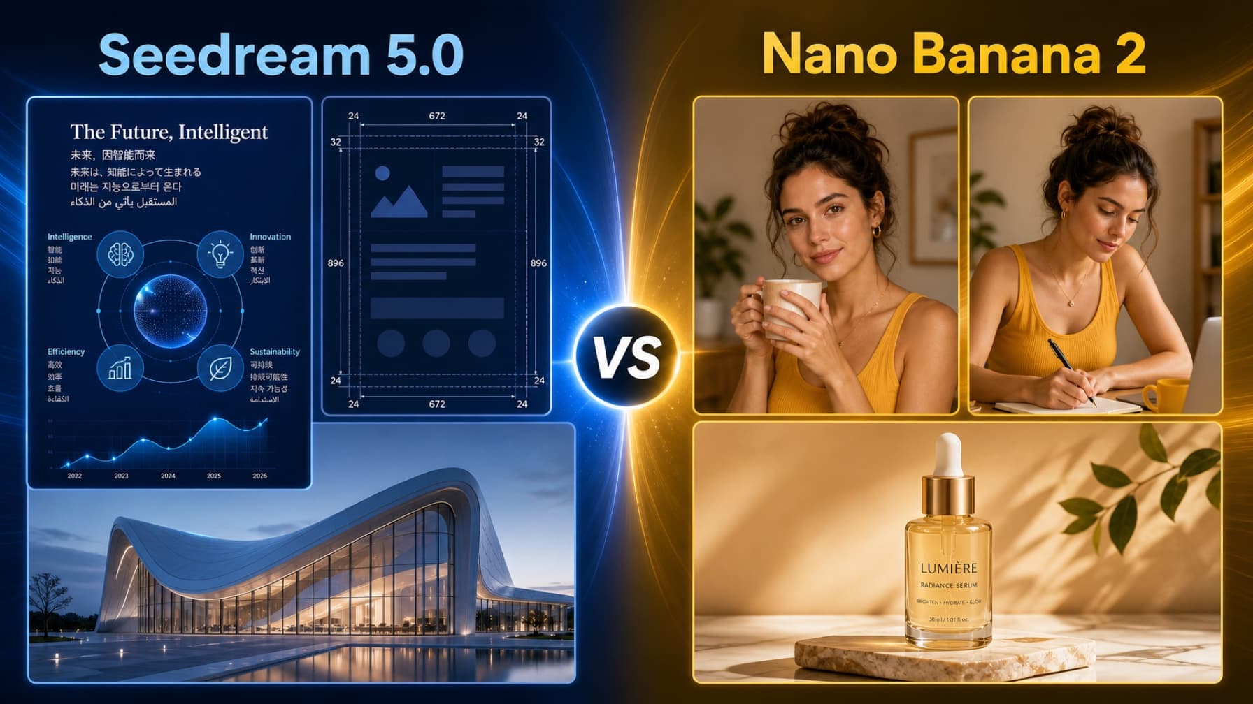 Seedream 5.0 frente a Nano Banana 2: Velocidad, calidad y cuál usar en 2026