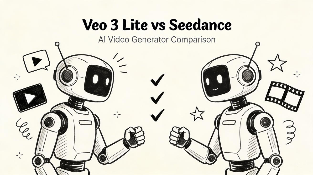 Veo 3 Lite vs Seedance: ¿Qué generador de video con IA deberías elegir en 2026?