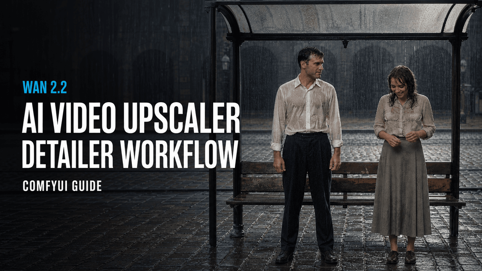 Fluxo de Trabalho do Redimensionador e Aprimorador de Detalhes de Vídeo Wan 2.2 com IA: Guia para ComfyUI
